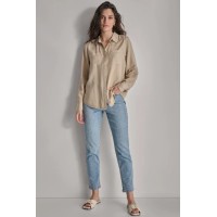 SPLIT BACK BUTTON FRONT SHIRT