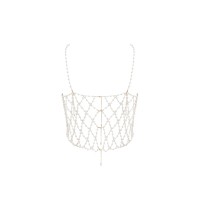 Pearl Crop Cami Pearl/Gold