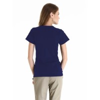 Alma Blouson Nursing Top Navy