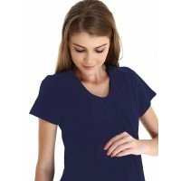 Alma Blouson Nursing Top Navy