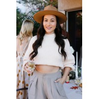 London Knit Sweater - Beige