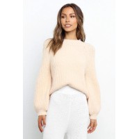London Knit Sweater - Beige