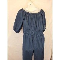 Commonry Navy Off The Shoulder Jumpsuit Size 16