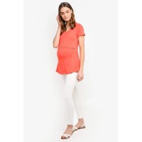 Aggie Empire Top Coral