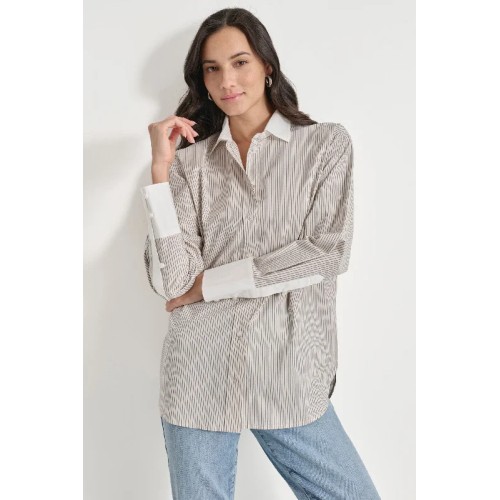 LONG SLEEVE BUTTON FRONT SHIRT