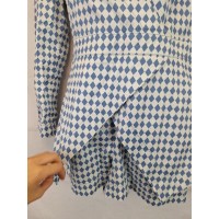 Sass & Bide Geometric New Rules Denim Mini Playsuit Size 10