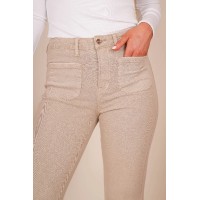 Totally Far Out Flares-Khaki