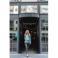 Coro Nursing Top Ceramic Print