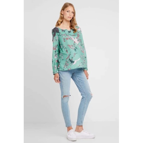 Coro Nursing Top Ceramic Print