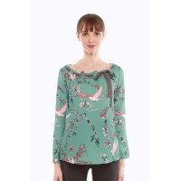 Coro Nursing Top Ceramic Print