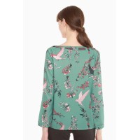 Coro Nursing Top Ceramic Print