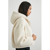 FABI JACKET - IVORY TEDDY