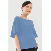 Flutter Sleeves Adalie Nursing Top Perry