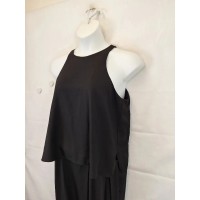 Halston Elegant Halter Neck Evening Jumpsuit Size 14