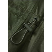 Cassia Water and Wind-resistant Short-Sleeve Mid-length Trucker Jacket