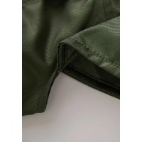 Cassia Water and Wind-resistant Short-Sleeve Mid-length Trucker Jacket