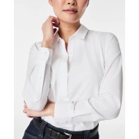 SPANX® Poplin No-Gape Tailored Shirt