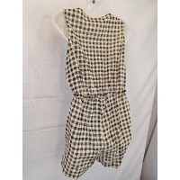 Zimmermann Checkered Front Tie Playsuit Size 12