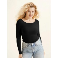 Scoop Neck Open Back Brami Top