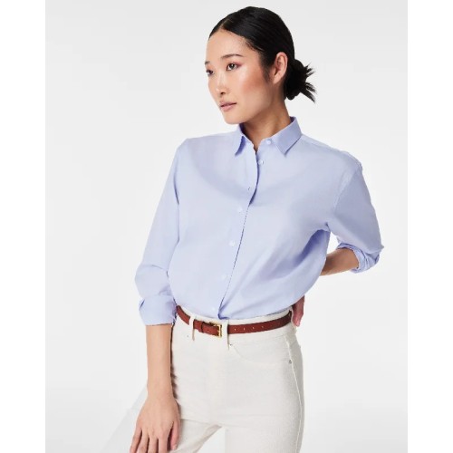 SPANX® Poplin Oversized Button-Down