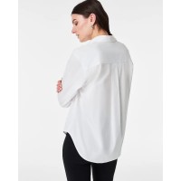 SPANX® Poplin Oversized Button-Down