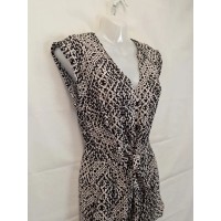 Witchery Basic Printed Playsuit Size 8