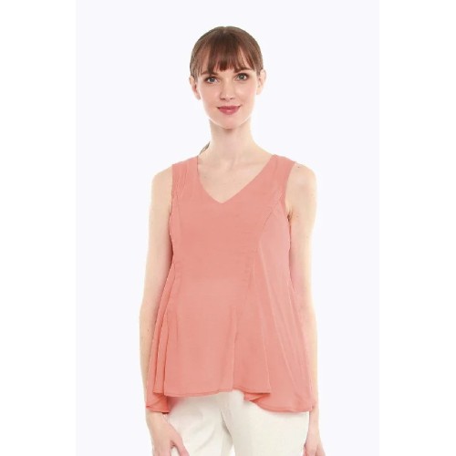 Cyrille Nursing Top Salmon