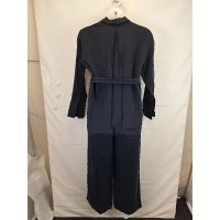 Cos Classic Tie Waist Straight Leg Jumpsuit Size 12