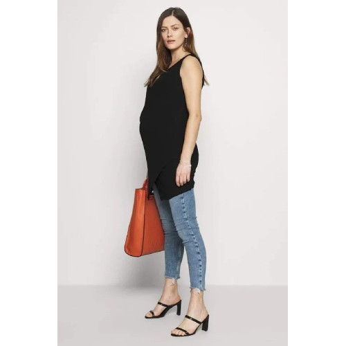 Destry Sleeveless Nursing Top Black