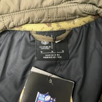 NIKE/Puffer Jkt/M/Polyester/GRN/Raiders Puffer