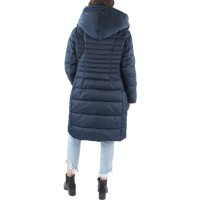 Tahari Womens Oversized Outerwear Puffer Jacket