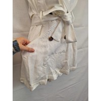 Reiss Cocktail Linen Backless Playsuit Size 10
