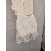 Reiss Cocktail Linen Backless Playsuit Size 10