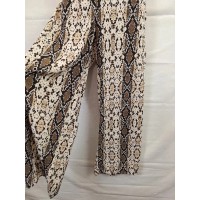 Witchery Lightweight Halter Snakeskin Jumpsuit Size 8