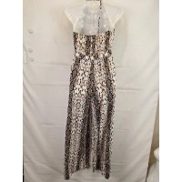 Witchery Lightweight Halter Snakeskin Jumpsuit Size 8