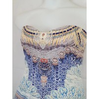 Mia Strapless Playsuit Size 12