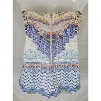 Mia Strapless Playsuit Size 12