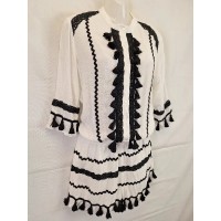 Seed Tassel Detail Essential Playsuit Size 8