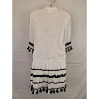 Seed Tassel Detail Essential Playsuit Size 8