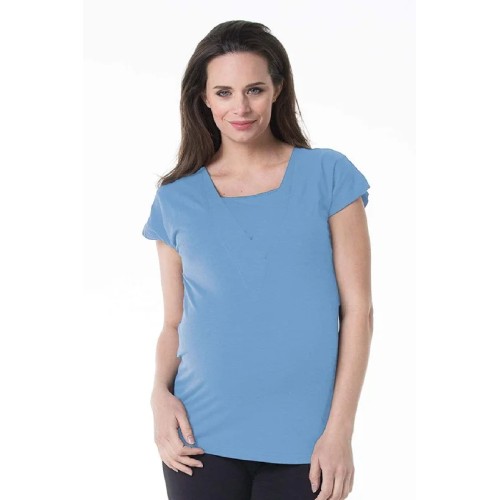 Beryl V-Neck Nursing Top Perry