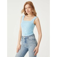 Square Open-Back Brami Tank Top