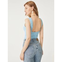 Square Open-Back Brami Tank Top
