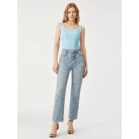 Square Open-Back Brami Tank Top
