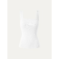 Square Open-Back Brami Tank Top