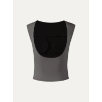 Cotton Jersey Open Back Brami Tank