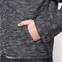 Zip Chore Coat - Slub Sashiko  Denim