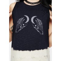 Galdor Tie Dye Longline Tank Top