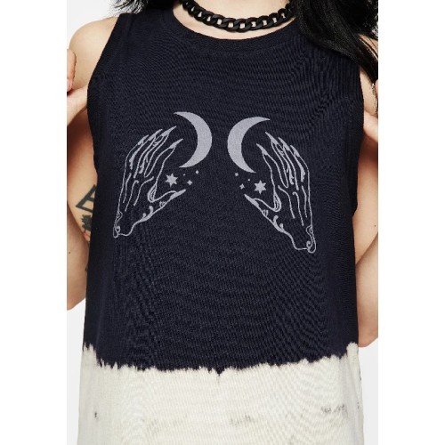 Galdor Tie Dye Longline Tank Top