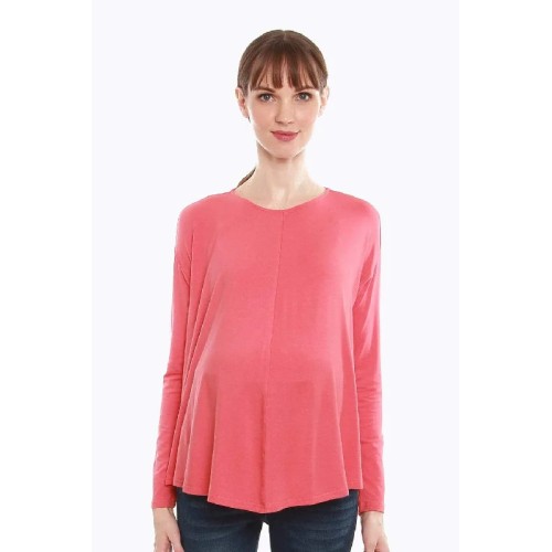 Dara Tee Dark Coral