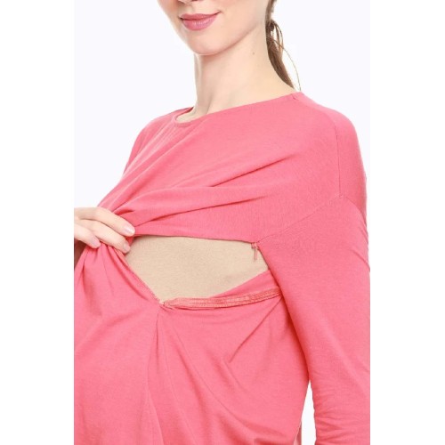 Dara Tee Dark Coral